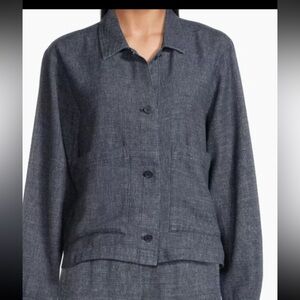 XXs Eileen FisherHemp & Cotton Jacket